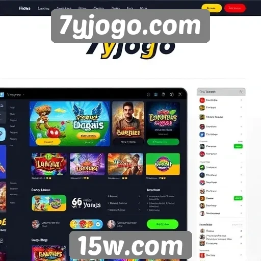 Avaliação da interface de usuário do 7yjogo.com